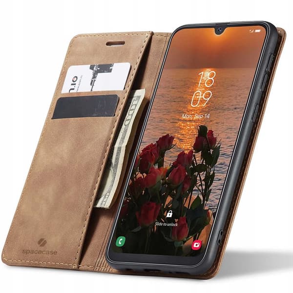 SC Wallet Galaxy A50 light brown