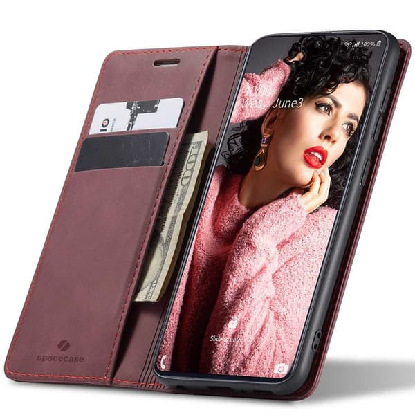 SC Wallet Galaxy A71 red