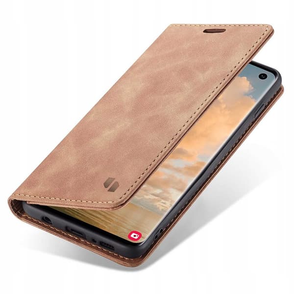 SC Wallet Galaxy S10 light brown