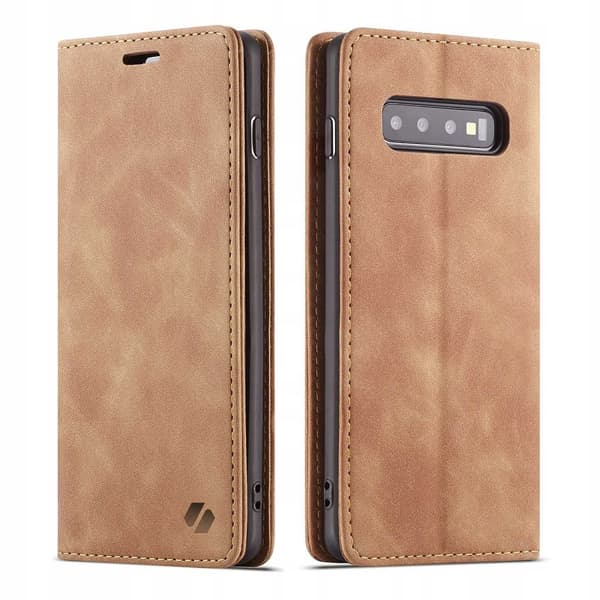 SC Wallet Galaxy S10+ light brown