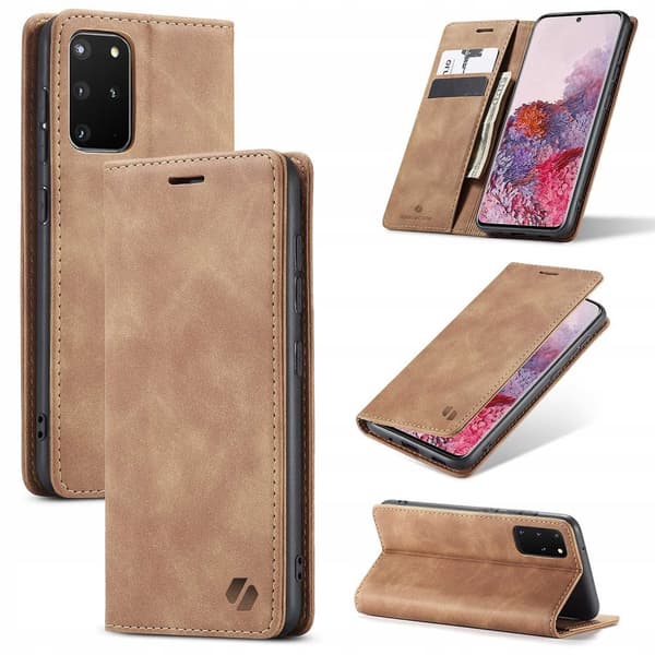 SC Wallet Galaxy S20+ light brown