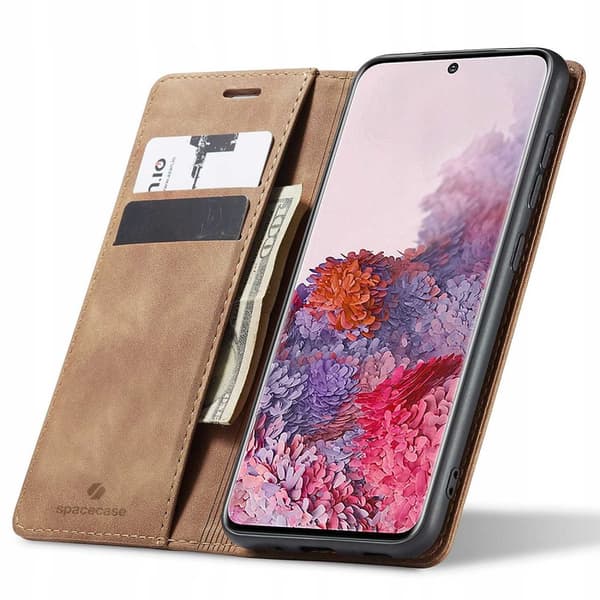 SC Wallet Galaxy S20+ light brown