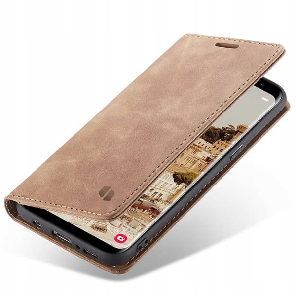 SC Wallet Galaxy S8 light brown