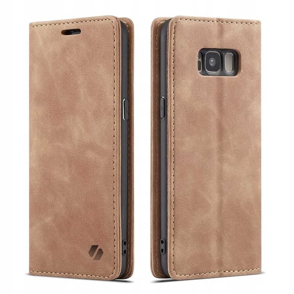 SC Wallet Galaxy S8 light brown