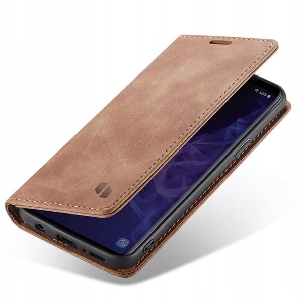 SC Wallet Galaxy S9 light brown