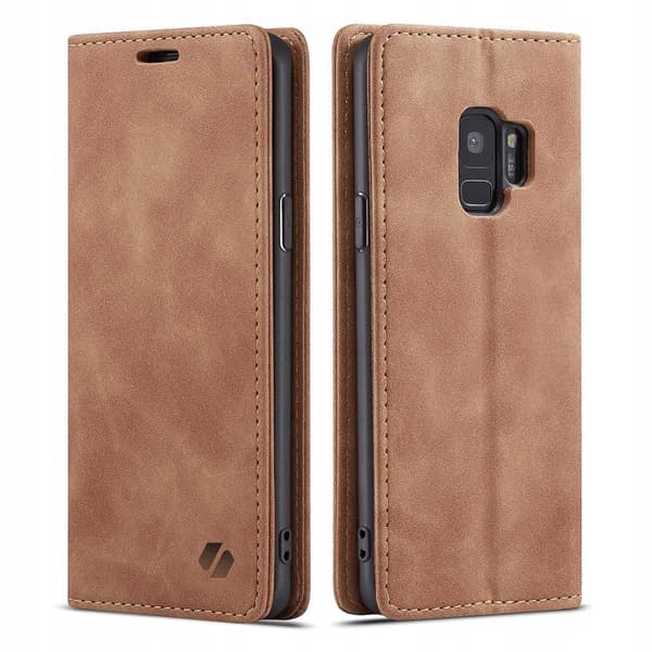 SC Wallet Galaxy S9 light brown