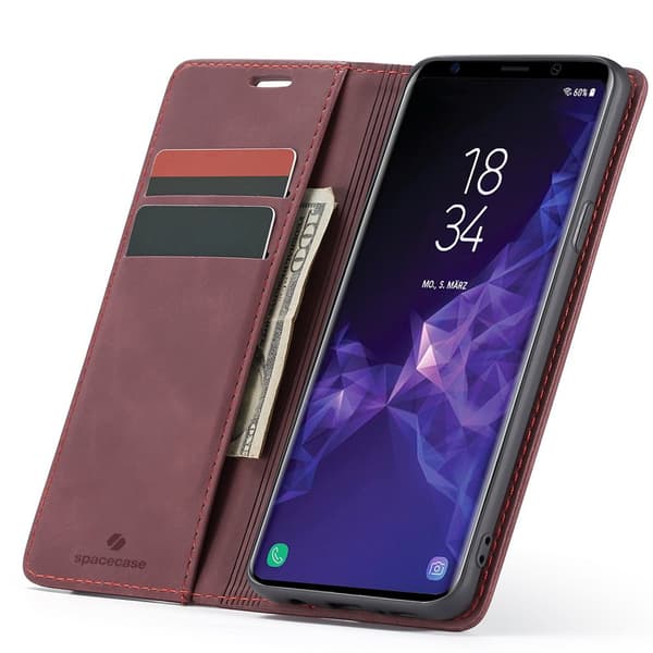 SC Wallet Galaxy S9+ red