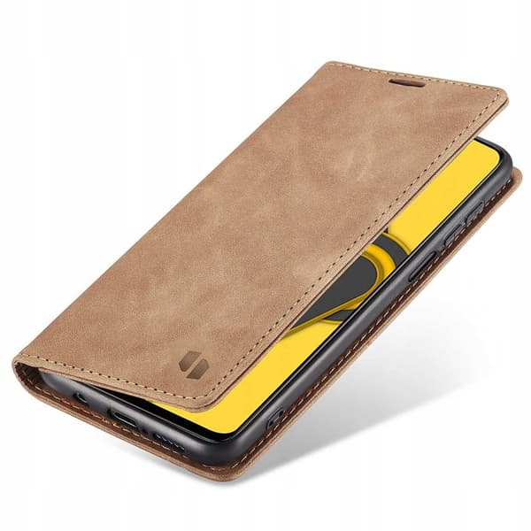 SC Wallet Redmi Note 9S/9 Pro light brown