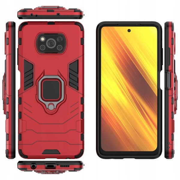 SC X-Ring Poco X3 NFC/Pro czerwony