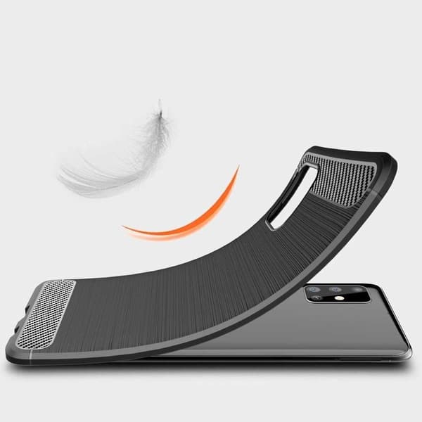 SC Carbon Galaxy A71 czarny