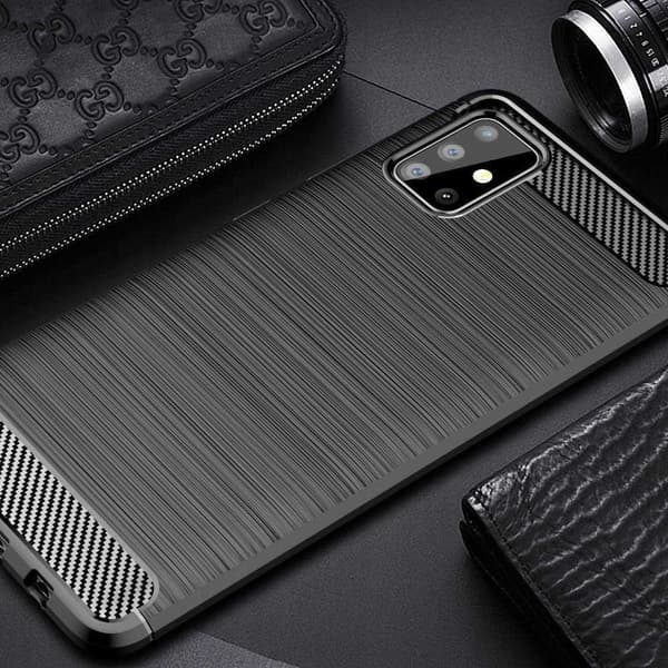 SC Carbon Galaxy A71 czarny