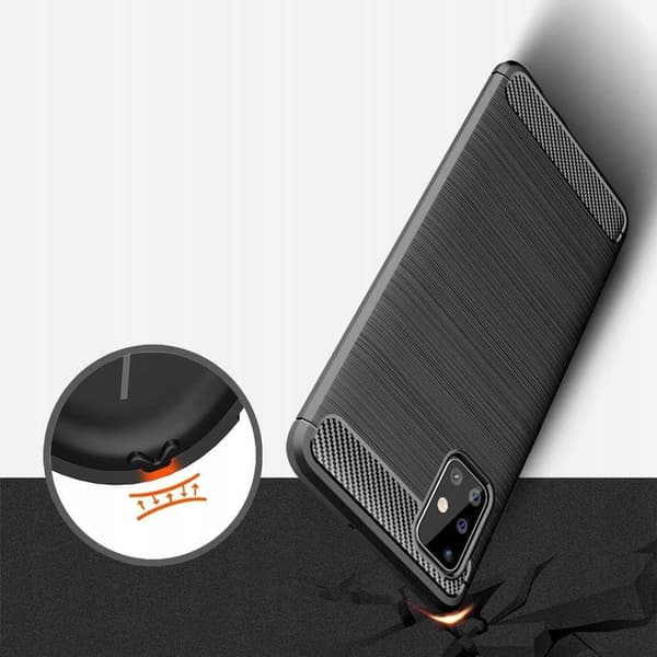 SC Carbon Galaxy A71 czarny