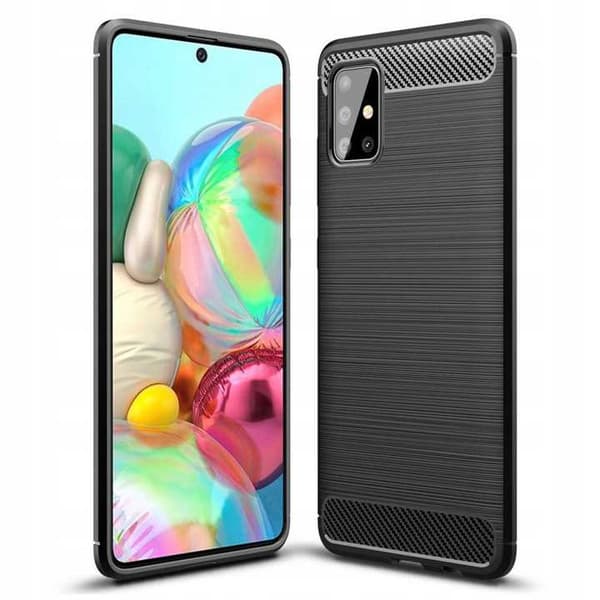 SC Carbon Galaxy A71 czarny