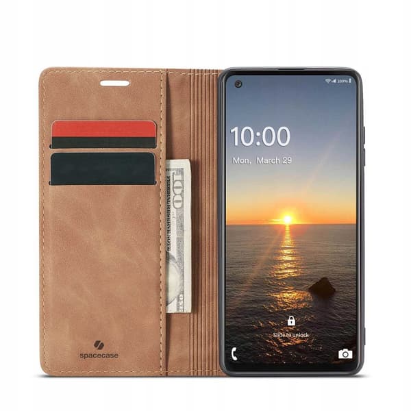SC Wallet Galaxy A21s light brown