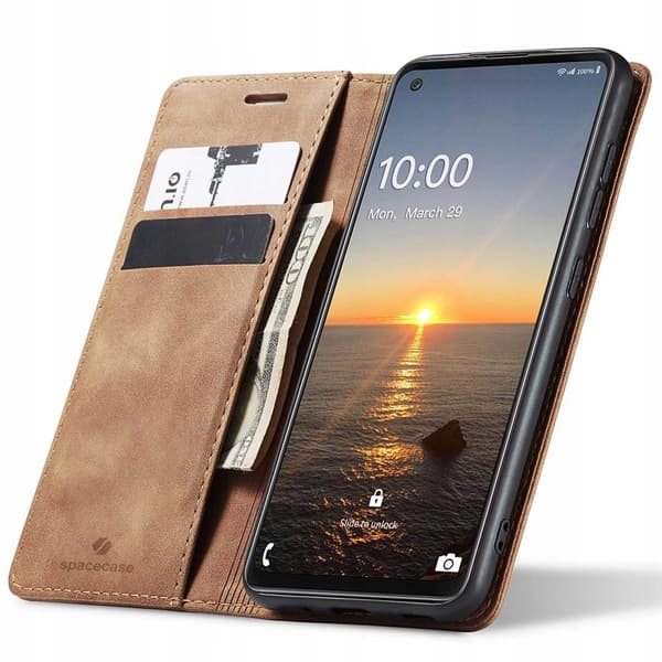 SC Wallet Galaxy A21s light brown