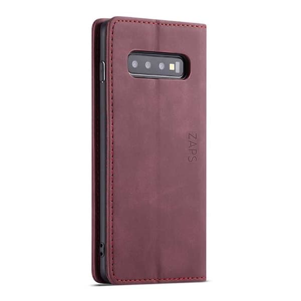 SC Wallet Galaxy S10e wiśniowy