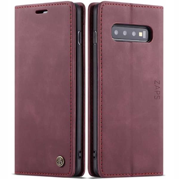 SC Wallet Galaxy S10e wiśniowy