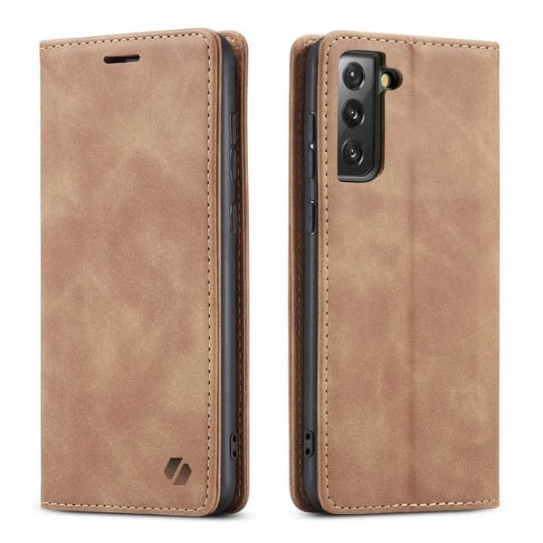 SC Wallet Galaxy S21+ light brown