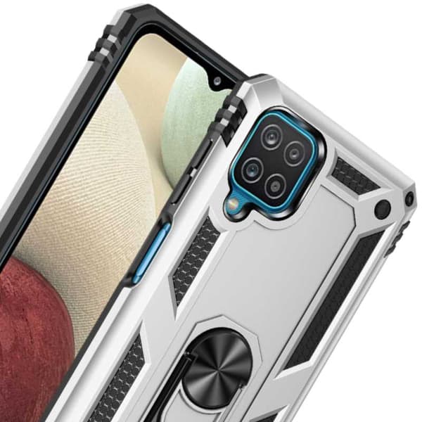 SC Ring NX Galaxy A12 srebrny