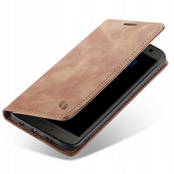 SC Wallet Galaxy S7 Edge light brown