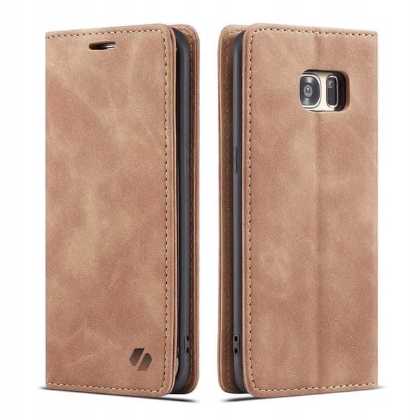 SC Wallet Galaxy S7 Edge light brown