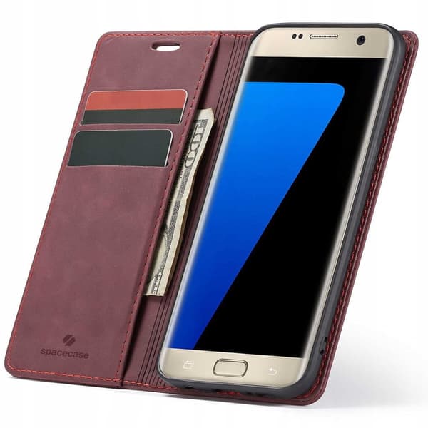 SC Wallet Galaxy S7 Edge red