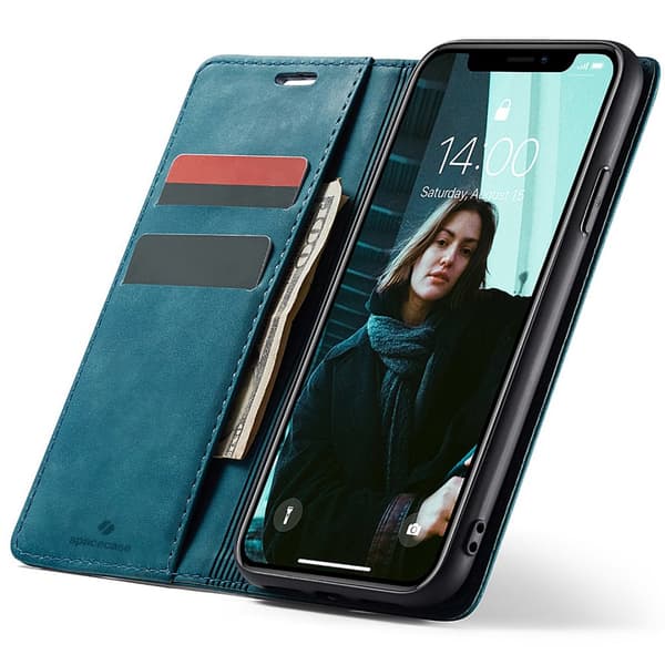 SC Wallet iPhone Xr blue
