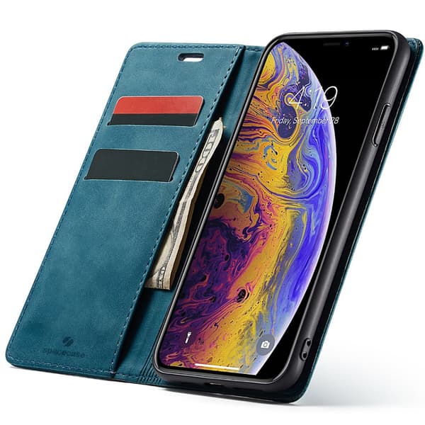 SC Wallet iPhone Xs Max blue