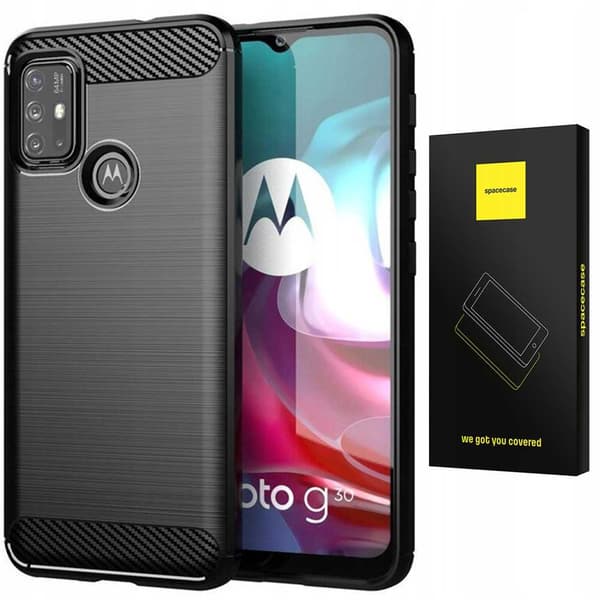 SC Carbon Moto G10/G30 czarny