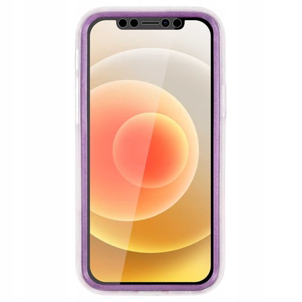 SC Marble 360 iPhone 12 mini fioletowy