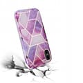 Miniatyrbillede 6 af 8: SC Marble 360 iPhone X/Xs fioletowy
