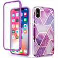Miniatyrbillede 1 af 8: SC Marble 360 iPhone X/Xs fioletowy