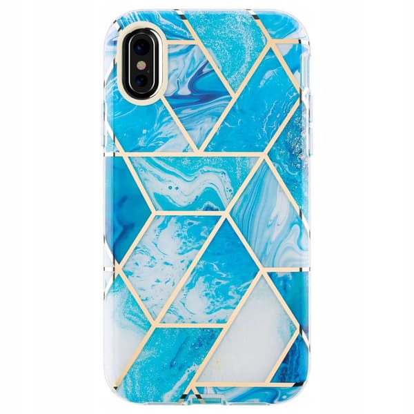 SC Marble 360 iPhone X/Xs niebieski