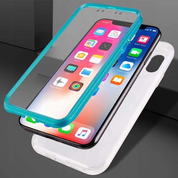 SC Marble 360 iPhone X/Xs niebieski