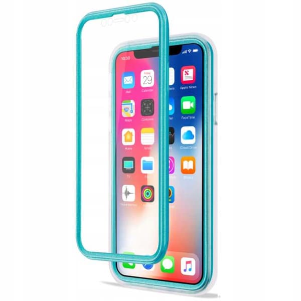 SC Marble 360 iPhone X/Xs niebieski