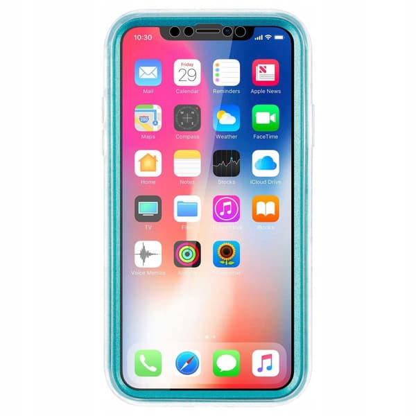 SC Marble 360 iPhone X/Xs niebieski