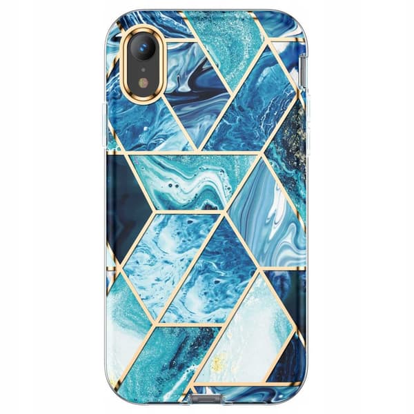 SC Marble 360 iPhone Xr niebieski