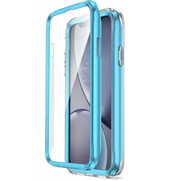 SC Marble 360 iPhone Xr niebieski