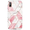 Miniatyrbillede 3 af 8: SC Marble 360 iPhone Xs Max biały/różowy