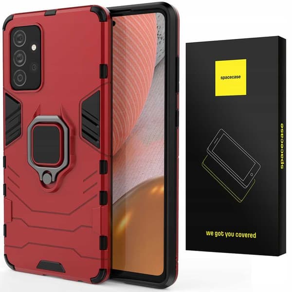 SC X-Ring Galaxy A72 5G czerwony