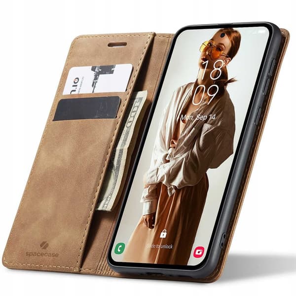 SC Wallet Galaxy A32 5G light brown
