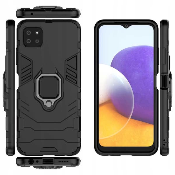 SC X-Ring Galaxy A22 5G czarny