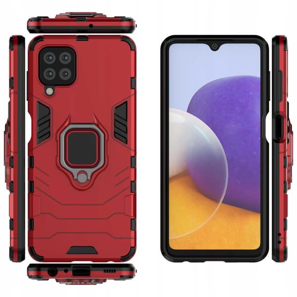 SC X-Ring Galaxy A22 / M22 4G czerwony