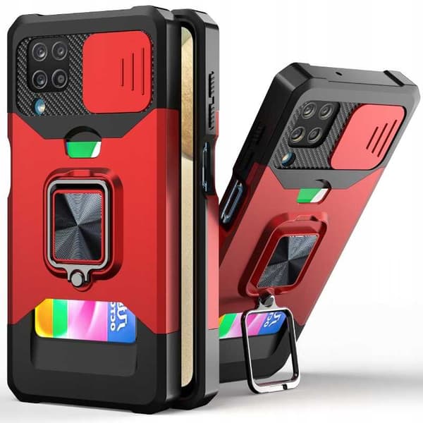 SC Task Galaxy A12 czerwony