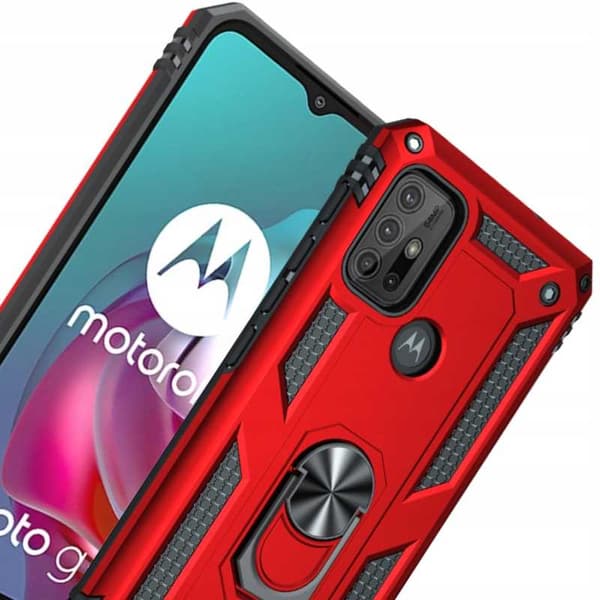 SC Ring NX Motorola Moto G10/G30 czerwony