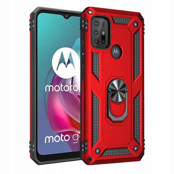 SC Ring NX Motorola Moto G10/G30 czerwony