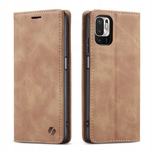 SC Wallet Poco M3 Pro/Redmi Note 10 5G light brown