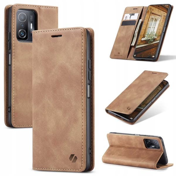 SC Wallet Xiaomi 11T/11T Pro light brown