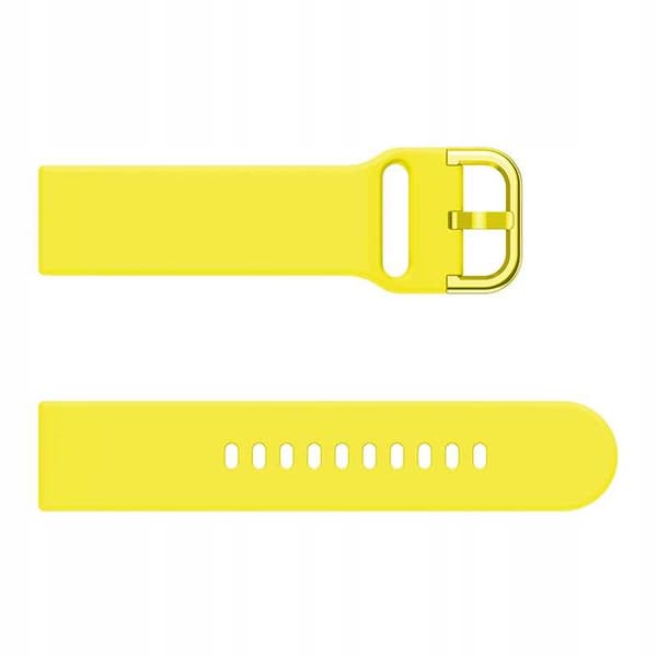 SC Silicone Band 20mm yellow
