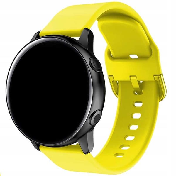SC Silicone Band 20mm yellow